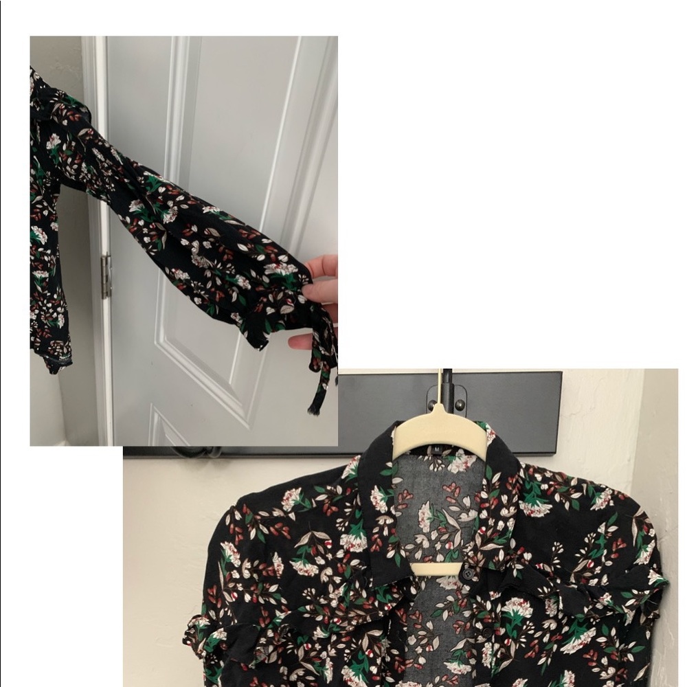 Groovy Ruffled Blouse - Picture 2 of 2